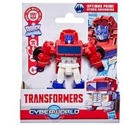 Hasbro Action Figure Transformers CYBERWORLD Cyber Changers Optimus Prime
