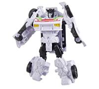 Transformers CYBERWORLD Wheeljack Cyber Changers 4-Inch Action Figure, Quick Change to Car Mode, Robot Toys for Boys and Girls 6 and Up