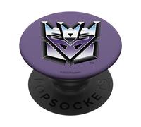 Transformers Decepticon Chrome Logo PopSockets Adhesive PopGrip