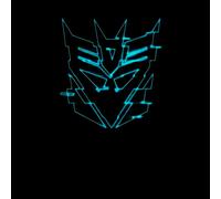 Transformers Decepticon Glitch Women's T-Shirt - Black - L