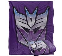 Transformers Decepticon Shine Silky Touch Super Soft Throw Blanket 152 x 127 cm