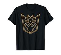 Transformers Decepticons Golden Classic Badge T-Shirt