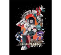 Transformers Decepticons Rise Up Framed Poster (40cm x 30cm) (Multicoloured)