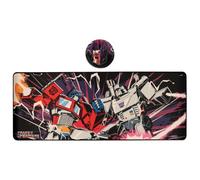 Transformers G1 Desk Pad & Coaster Set - Official Collectible Office Merchandise in Black Transformers Black