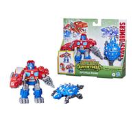 Transformers Dinobot Adventures Defenders OPTIMUS PRIME and SCALE the Shield-Bot