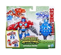 Transformers Dinobot Adventures Figure - Bumblebee or Optimus Prime with Dino