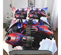 Transformers Duvet Cover Set Soft Microfiber Bedding Set for Adults Teenager Kids 3 Piece Set with Zipper Closure for Home Decoration Quilt Cover King（220x240cm）