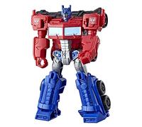 Transformers E1897 Cyberverse Optimus Prime with Ion Burst Action Figure Red and Blue