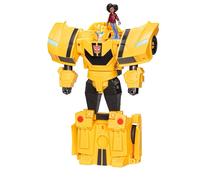 Transformers Bumblebee & Mo Malto Spin Change EarthSpark Figure