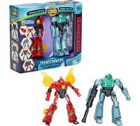 Transformers EarthSpark Cyber-Combiner Terran Twitch & Robby Malto Action Figure