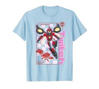 Transformers: Earthspark Twitch T-Shirt, Men, Baby Blue, Medium