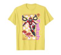 Transformers: Earthspark Twitch T-Shirt, Men, Lemon Yellow, Medium