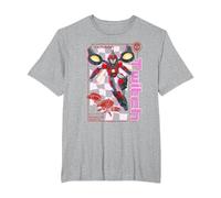 Transformers: Earthspark Twitch T-Shirt, Men's Big and Tall, Heather Grey, 6X Tall