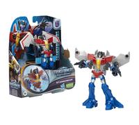 Transformers Toys EarthSpark Warrior Class Starscream, 12.5-cm Action Figure, Robot Toys for Kids Aged 6 and Up