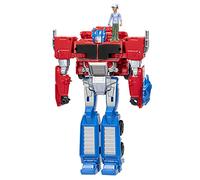Transformers EarthSpark Spin Changer Optimus Prime with Robby Malto Figure