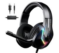 Transformers G15 Wired Gaming Headset, USB/3.5mm Aux Gamer Headphones-PC/Mac/PS5/PS4/Switch