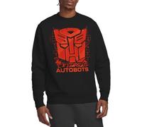 Transformers Generations Autobot Tech Icon Logo Unisex Sweatshirt, Black, Large