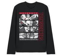 Transformers Generations Autobots and Decepticons Boxes Unisex Long Sleeve T Shirt, Black, Large