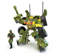Transformers Generations Collaborative: G.I. Joe Mash-Up Bumblebee A.W.E. Striker & Lonzo “Stalker” Wilkinson Toys, Age 8 and Up