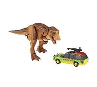 Transformers Generations Collaborative: Jurassic Park Mash-Up Tyrannocon Rex & Autobot JP93 Ages 8 and Up