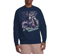 Transformers Generations Decepticon Soundwave On The Hunt Unisex Sweatshirt, Navy, Small