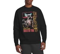 Transformers Generations Heroic Dinobot Grimlock Unisex Sweatshirt, Black, Small