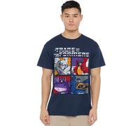 Hasbro Transformers Generations Retro Villainous Decepticon Grid T, Navy | Size: Medium Hasbro Navy M