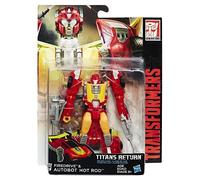 Transformers Generations Titans Return Auto Bot Hot Rod and Fire Drive Figure