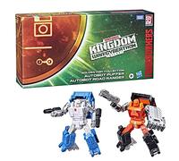 Transformers Generations War for Cybertron Golden Disk Collection Chapter 1, Autobot Road Ranger and Autobot Puffer, AMAZON EXCLUSIVE, Ages 8 and Up