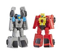 Transformers Generations War for Cybertron: Siege Micromaster Wfc-S4 Autobot Race Car Patrol 2 Pack Action Figure Toys