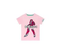 Transformers Girl's Elita-1 Short Sleeve T-Shirt in Pink | Size: 4-5 Years Transformers Pink 4-5 Years