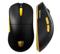 Transformers GM04 63g Lightweight Wireless Gaming Mouse, 12000 DPI, PAW3311 Sensor, 100h Battery Life, 2.4G/USB-C/Bluetooth Wireless Mouse with 5 Programmable Buttons for PC/Mac/Laptop(Black)