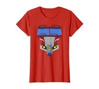Transformers Halloween Optimus Prime Costume T-Shirt, Women, Red, Medium