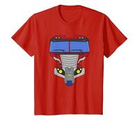 Transformers Halloween Optimus Prime Costume T-Shirt, Youth, Red, 2T