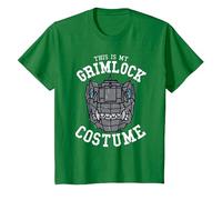 Transformers Halloween This is My Grimlock Costume T-Shirt, Youth, Kelly Green, 3T