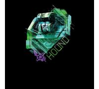 Transformers Hound Glitch Women's T-Shirt - Black - XXL