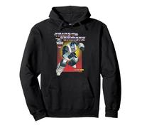 TRANSFORMERS Jazz Pullover Hoodie, Adult Unisex, Black, X-Large