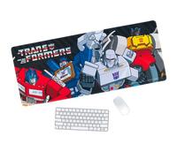 Transformers Jumbo Desk Mat, Computer Gaming Mouse Pad 70 x 30 cm | Officially Licensed Transformers Jumbo Desk Mat, 70x30cm Gaming Mouse Pad with Anti-Slip Rubber Base