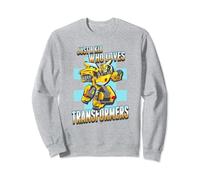 Transformers Just A Kid Who Loves Transformers Bumblebee Sweatshirt