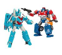 Transformers Legacy Evolution Humble Origins 2-Pack 7” Senator Shockwave & 5.5” Data Clerk Orion Pax Action Figures