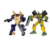 Transformers Legacy United Doom ‘n Destruction Collection, Bludgeon & Rukus, Mayhem Attack Squad Converting Action Figure 2-Pack, 8+ (Amazon Exclusive)