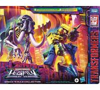TRANSFORMERS LEGACY WRECK ‘N RULE DELUXE LEADFOOT MASTERDOMINUS G2 2-PACK