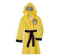 TRANSFORMERS Little/Big Boy's Costume Plush Fleece Robe (8, Bumblebee)