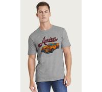 Transformers Men's Bumblebee Car Autobot T-Shirt in Mid Grey | Size: Small Transformers Mid Grey S