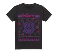 Transformers Mens Decepticons Naughty List Christmas Jumper T-Shirt