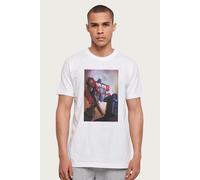 Transformers Men's Optimus Prime Nebula T-Shirt in White | Size: 2XL Transformers White 2XL