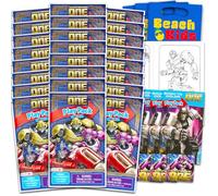 Transformers Mini Birthday Party Favors Set for Kids - Bundle with 24 Transformers One Mini Play Packs with Coloring Pages, Stickers, Crayons , Loot Bags | Transformers Birthday Party Supplies