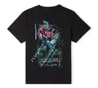 Transformers Official Sideswipe Tech T-Shirt - Black | Size: 2XL Transformers Black 2XL