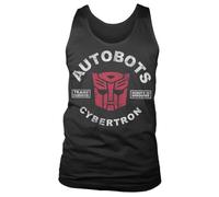 Transformers Officially Licensed Autobots Cybertron Mens Tank Top Vest (Black), Large