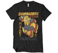Transformers Officially Licensed Bumblebee - Every Hero Has A Beginning Mens T-Shirt (Black), Small
